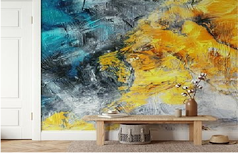 汉源墙面油画如何保养？