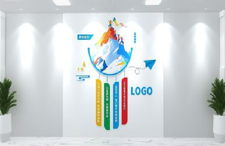 汉源公司企业形象墙的工艺材料有哪些？